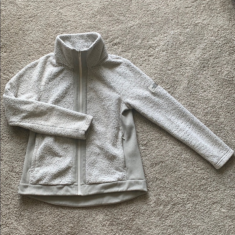 The North Face Furry Fleece Zip Up sz M